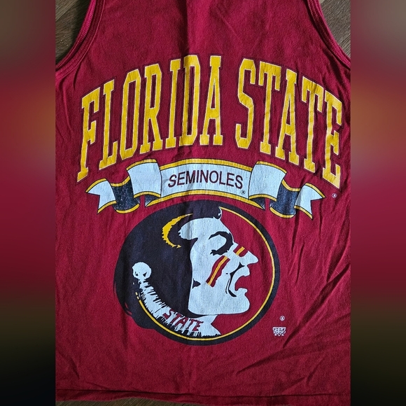 Vintage Florida State Seminoles Graphic Tank Top - Picture 2 of 4